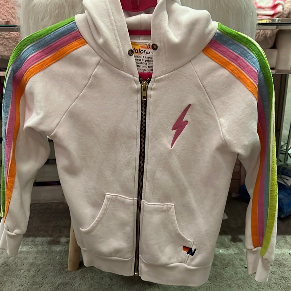 NWT AVIATOR NATION HOODIE SIZE 10